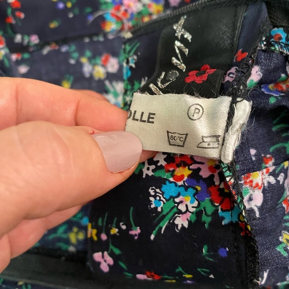 Vintage ELKONT Maxi Flare Skirt Floral High Rise 38 Europe size - Picture 6 of 12